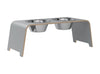 dogBar® Grey with Stainless Steel