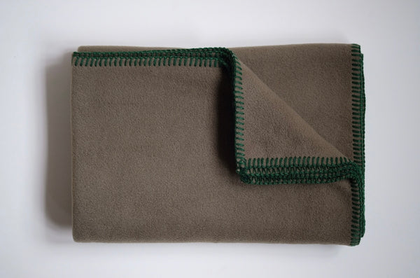 Dog Blanket Soft Fleece Olive