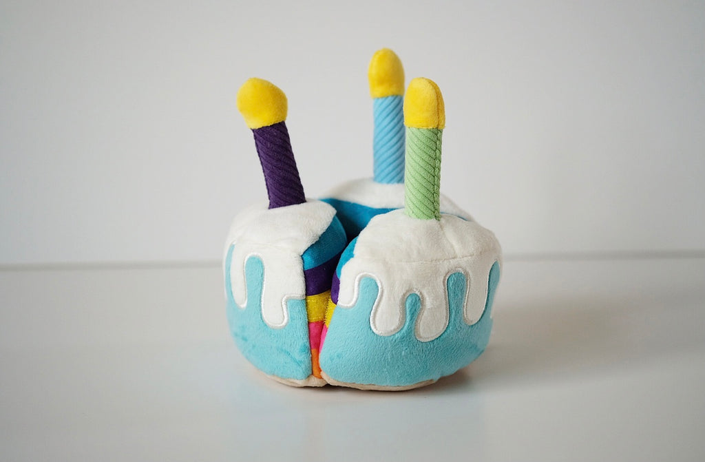 Plush Birthday Cake