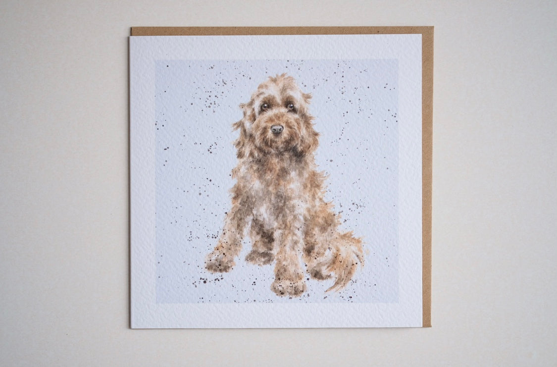 Greeting Card Cockapoo – Nugget Nielsen