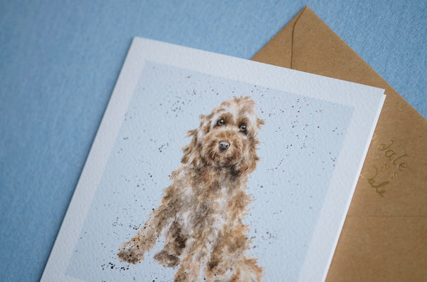 Greeting Card Cockapoo