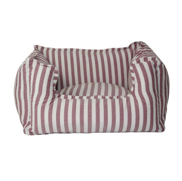 Dog Bed Hamptons Bordeaux