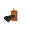 Poop Bag Square Velvet Orange