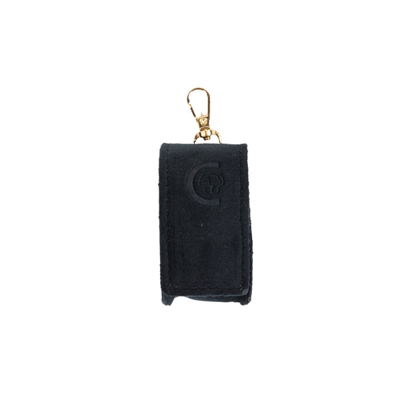 Poop Bag Square Velvet Black