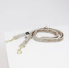 Dog Leash Velvet Beige