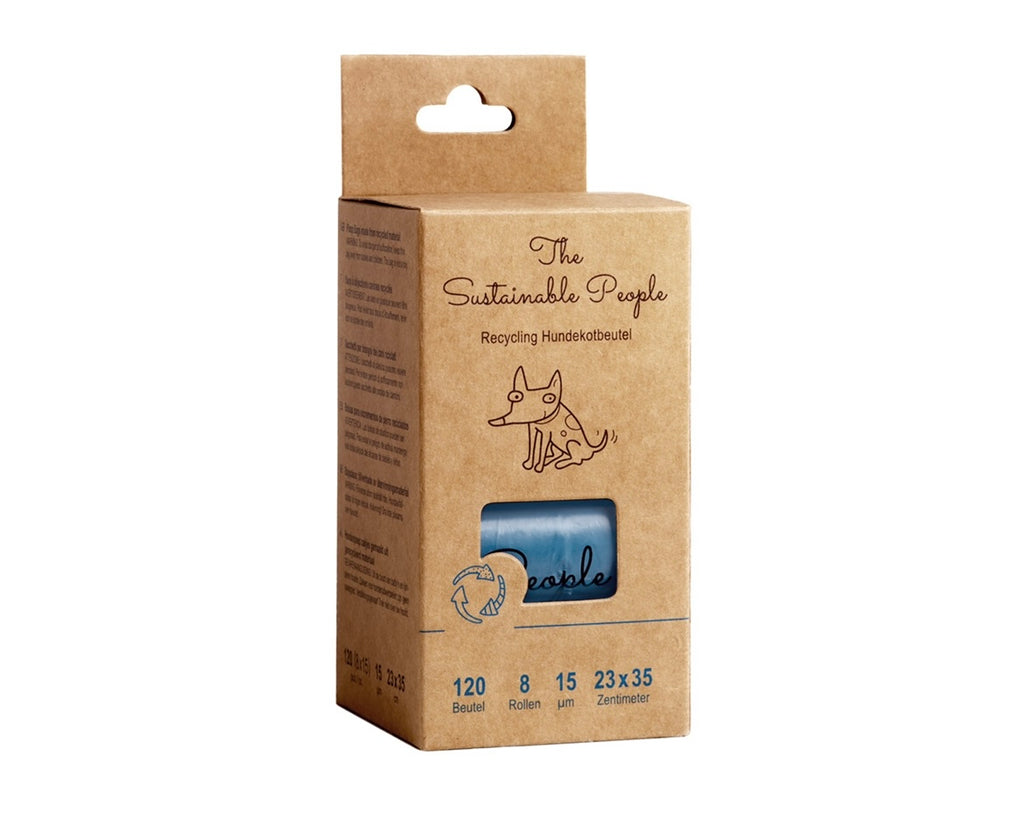 Recyclable shop poop bags