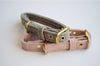 Tweed Dog Collar Rose