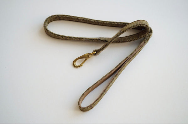 Tweed Dog Leash Beige no