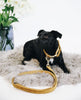 Dog Leash Velvet Mustard