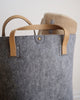 Felt Storage Basket Grey