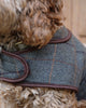 Tweed Dog Coat Brown