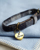 Tweed Dog Collar Navy